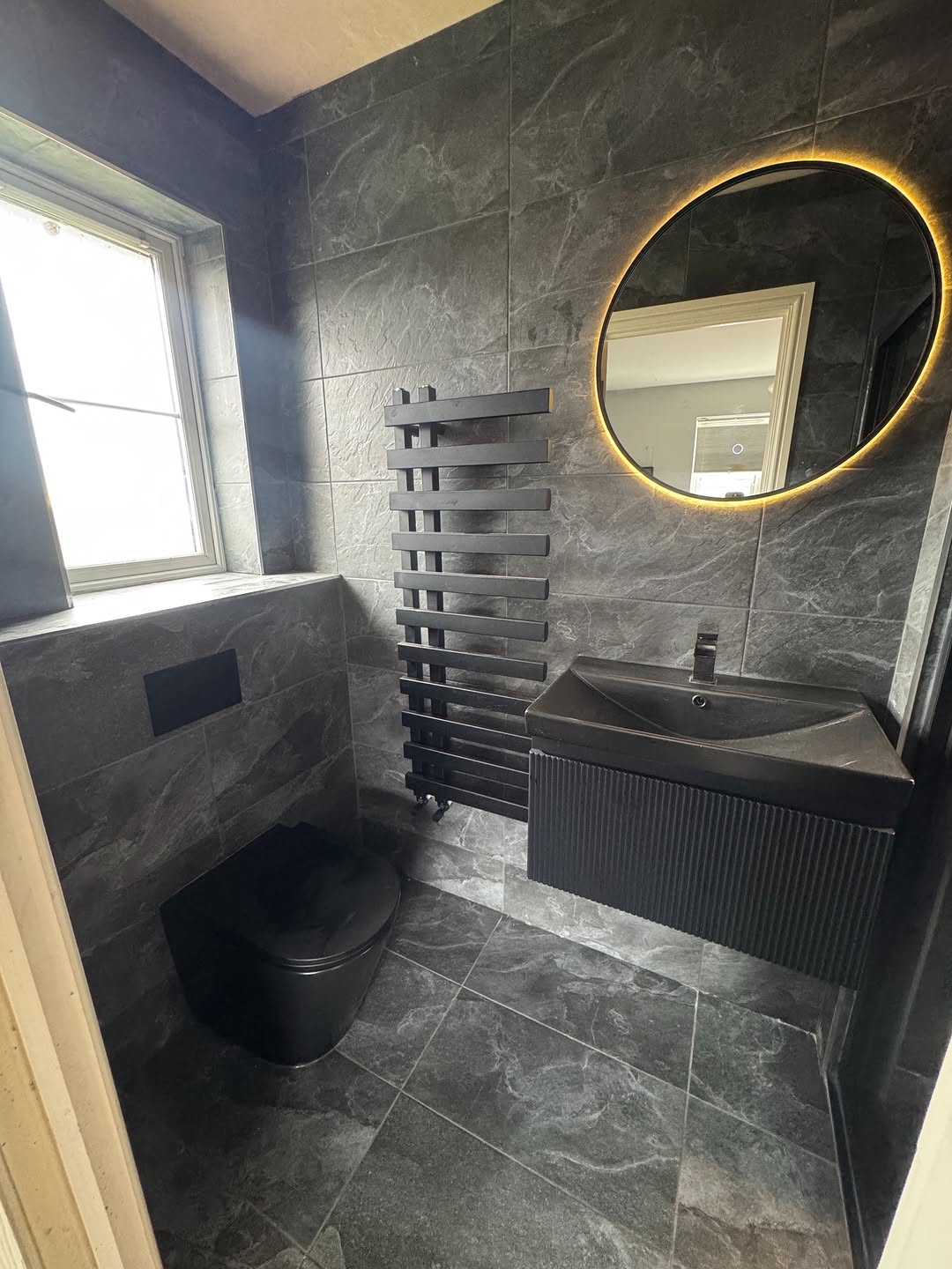 Finished bathroom